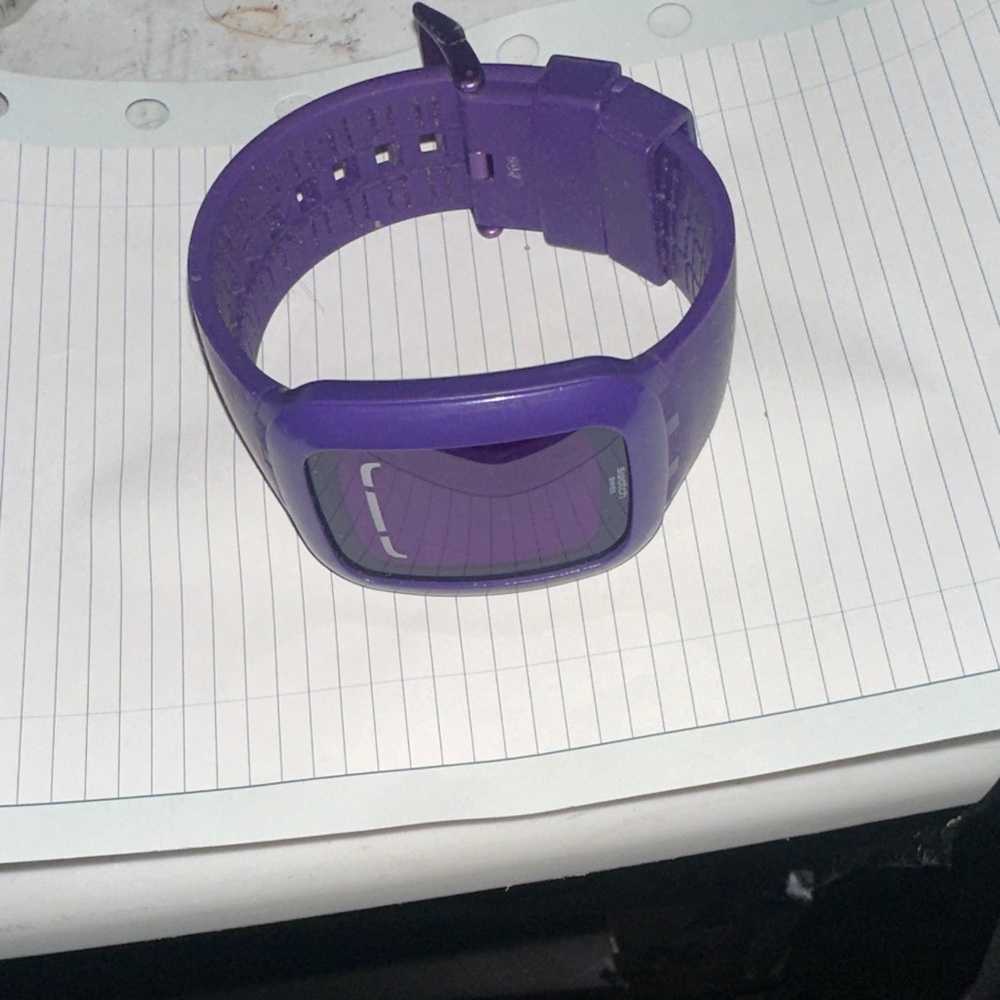 Xhilaration Purple Silicone Digital Sport Watch